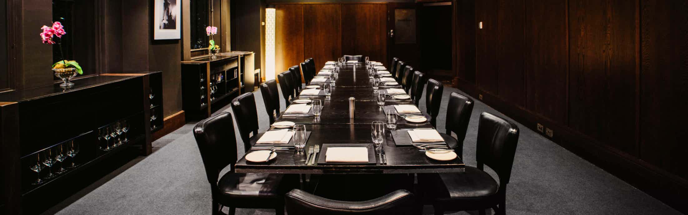 Hunter Private Dining Room, Rockpool Bar & Grill Sydney